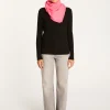 Montagut Accessoires | Accessoires-Foulard unisexe en cachemire - Lou 91-Fuchsia