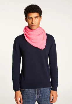 Montagut Accessoires | Accessoires-Foulard unisexe en cachemire - Lou 91-Fuchsia