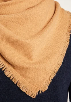 Montagut Accessoires | Accessoires-Foulard unisexe en cachemire - Lou 88-Camel
