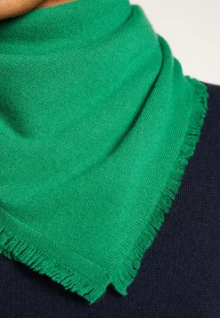 Montagut Accessoires-Foulard unisexe en cachemire - Lou 22-Vert moyen