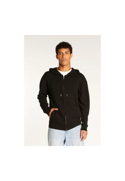 Montagut Vestes Et Cardigans-Gilet à capuche en laine mélangée - Theo 01-Noir