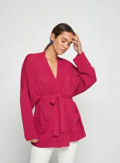 Montagut Vestes Et Cardigans-Gilet à poches en Corallo - Tendresse 51-Bordeaux