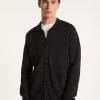 Montagut Vestes Et Cardigans-Gilet à poches en coton sec - Balto 01-Noir