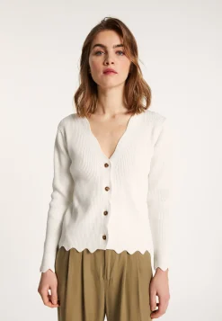 Montagut Vestes Et Cardigans-Gilet en coton - Ludivine 82-Ecru