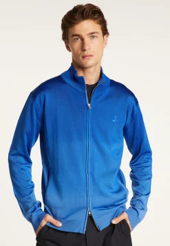 Montagut Vestes Et Cardigans-Gilet en Fil Lumière - Akhenaton 06-Bleu moyen