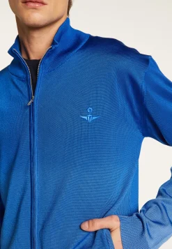 Montagut Vestes Et Cardigans-Gilet en Fil Lumière - Akhenaton 06-Bleu moyen