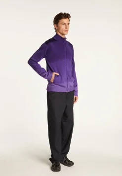 Montagut Vestes Et Cardigans-Gilet en Fil Lumière - Akhenaton 17-Violet