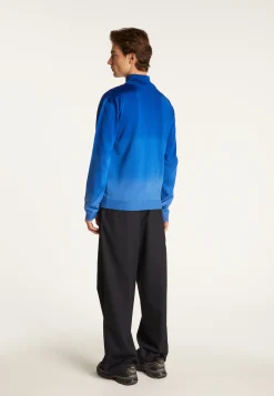 Montagut Vestes Et Cardigans-Gilet en Fil Lumière - Akhenaton 06-Bleu moyen