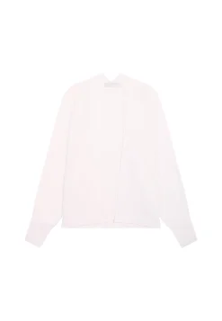 Montagut Vestes Et Cardigans-Gilet en lin flammé - Louissa 02-Blanc