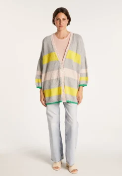 Montagut Vestes Et Cardigans-Gilet oversize - Marlie 08-Jaune