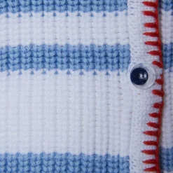 Montagut Cadeaux De Naissance-Gilet pour bébé en coton - Kent 02-Blanc