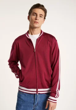 Montagut Vestes Et Cardigans-Gilet zippé en Fil Lumière - Paddy 51-Bordeaux