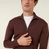 Montagut Vestes Et Cardigans-Gilet zippé en laine mérinos - Estian 47Marron foncé