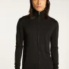 Montagut Vestes Et Cardigans-Gilet zippé en laine mérinos - Estian 01-Noir