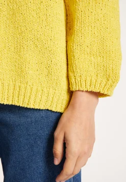 Montagut Vestes Et Cardigans-Grand gilet en velours de coton - Mounia 08-Jaune