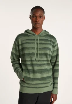 Montagut Pulls-Hoodie en coton - Idris 21-Vert foncé