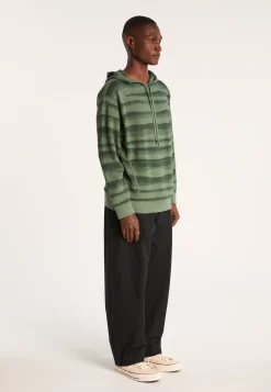 Montagut Pulls-Hoodie en coton - Idris 21-Vert foncé