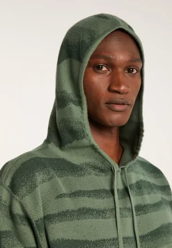 Montagut Pulls-Hoodie en coton - Idris 21-Vert foncé
