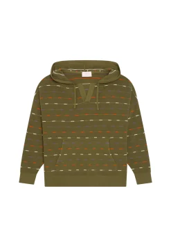 Montagut Pulls-Hoodie en coton - Melanie 83-Kaki