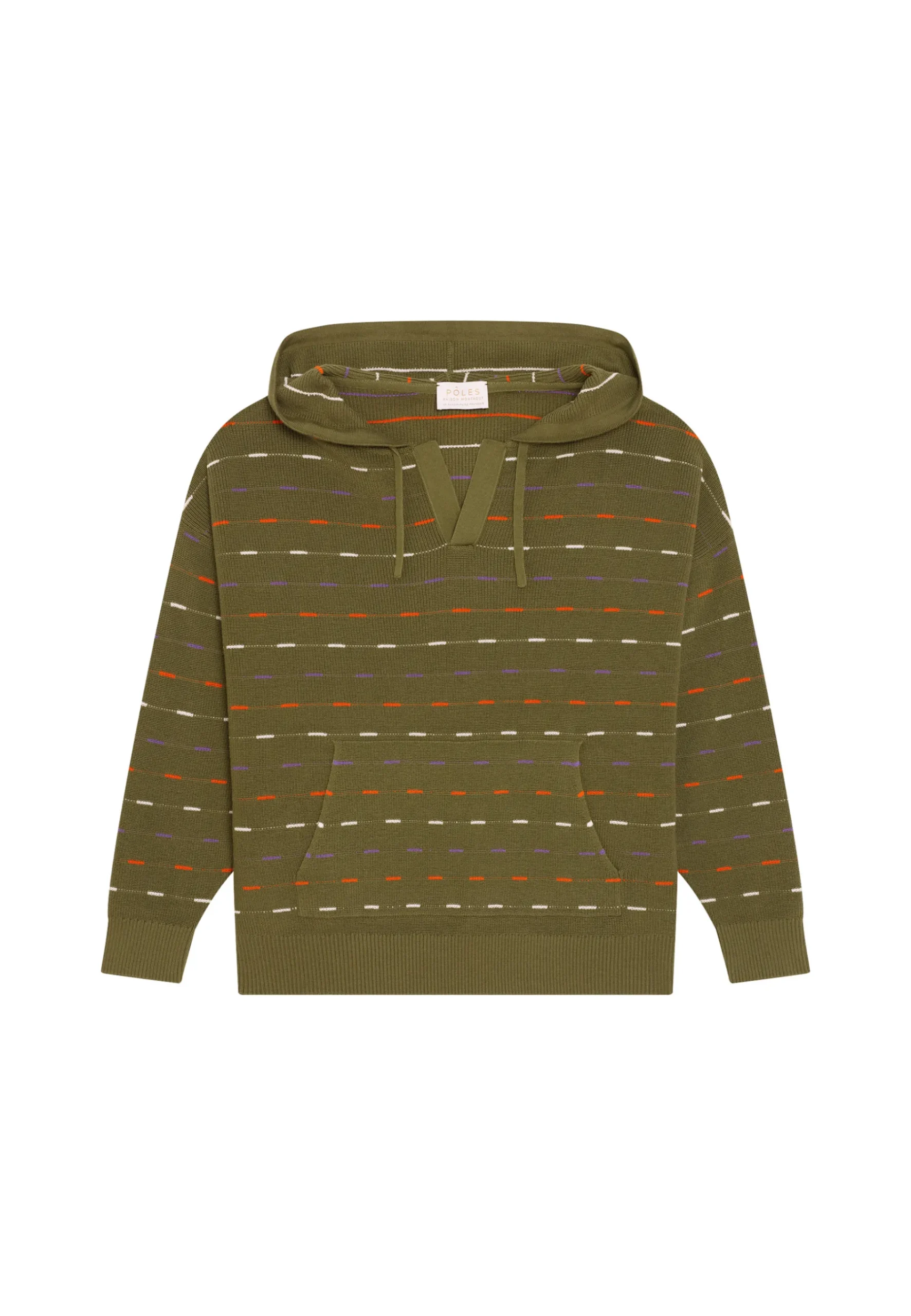 Montagut Pulls-Hoodie en coton - Melanie 83-Kaki