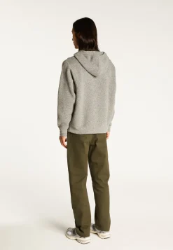 Montagut Pulls-Hoodie en laine et cachemire - Fabio 09-Gris moyen