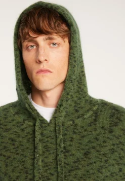 Montagut Pulls-Hoodie en mohair - Télio 83-Kaki