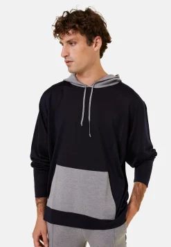 Montagut Pulls-Hoodie Fil lumière et Mérinos - Flavien 05-Bleu marine