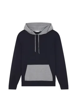 Montagut Pulls-Hoodie Fil lumière et Mérinos - Flavien 05-Bleu marine