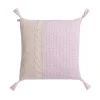 Montagut Coussins Et Plaids-Housse de coussin en fibre de bambou cachemire - Ivoire 82-Ecru