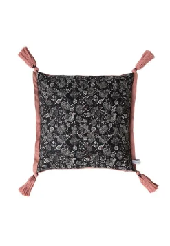 Montagut Coussins Et Plaids-Housse de coussin réversible Maison x Maison Martin Morel - Idylle 10-Gris foncé