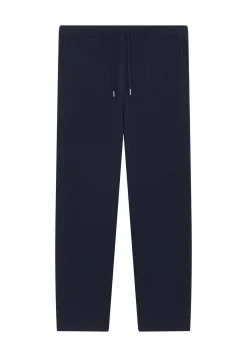 Montagut Les Incontournables-Jogger à poches en cachemire recyclé et laine - Anka 05-Bleu marine