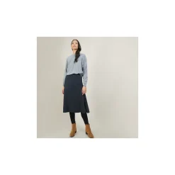 Montagut Jupes Et Robes-Jupe à poches en laine - Gracia 10-Gris foncé