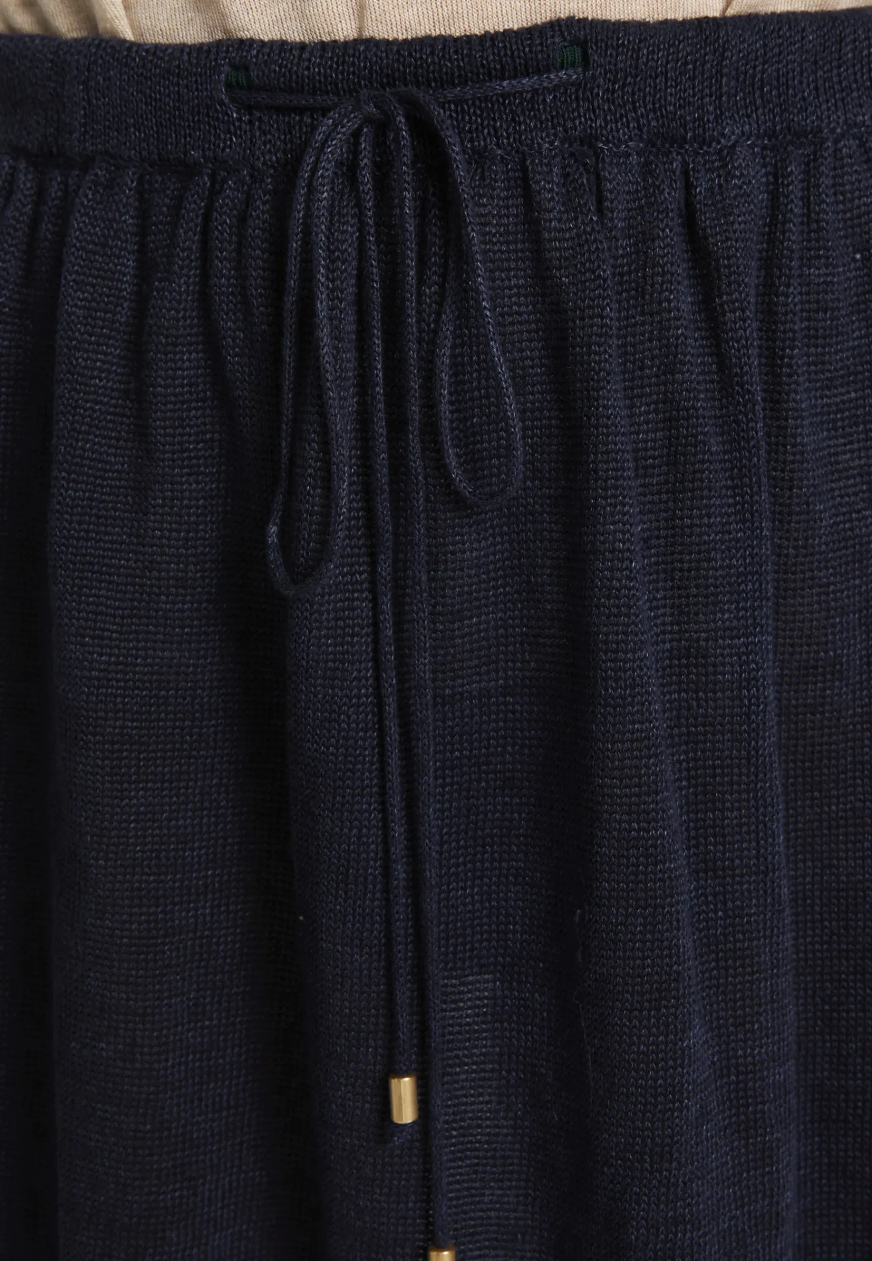 Montagut Jupes Et Robes-Jupe longue 100% lin - Maely 05-Bleu marine