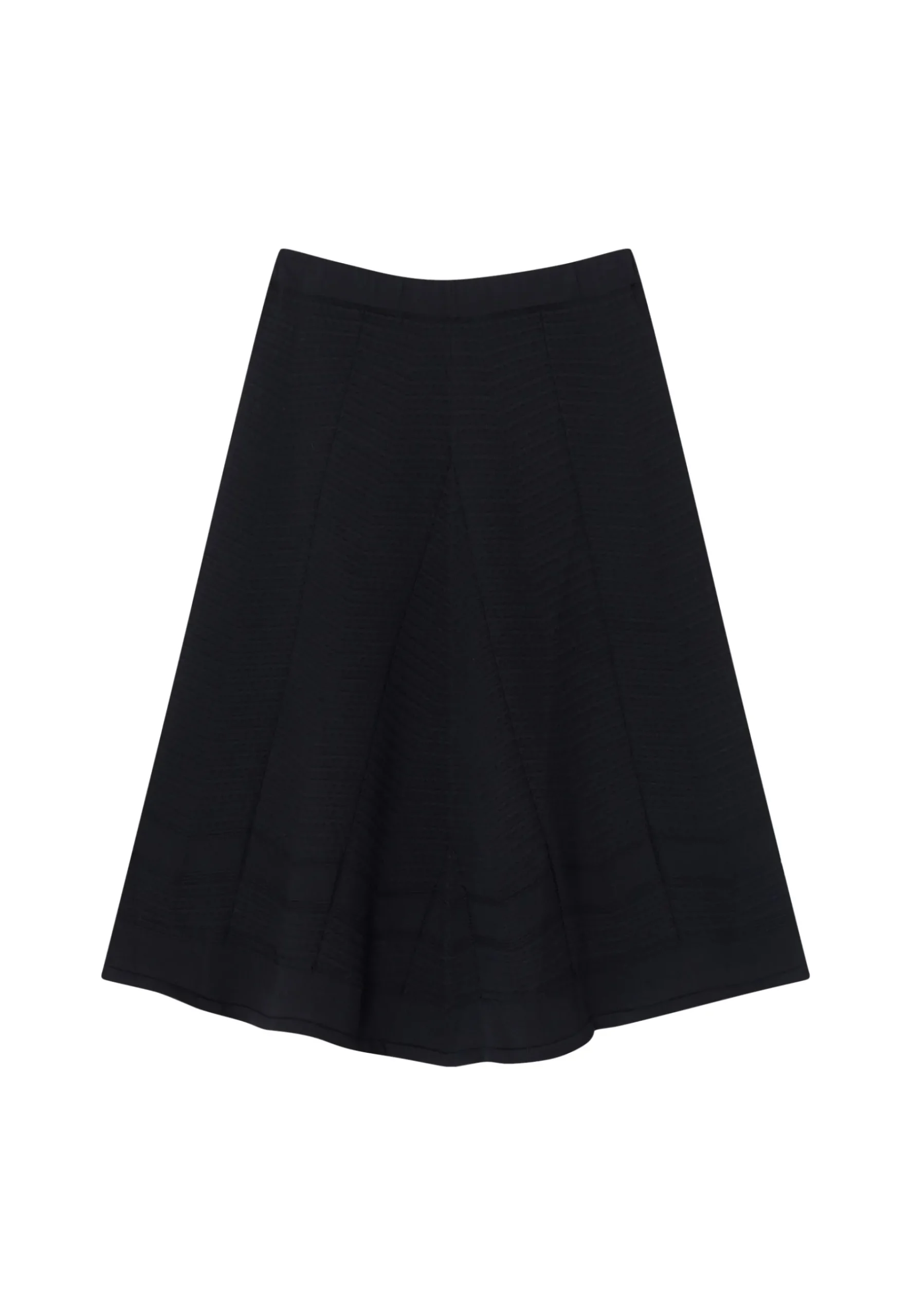 Montagut Jupes Et Robes-Jupe évasée en coton - Meredith 01-Noir