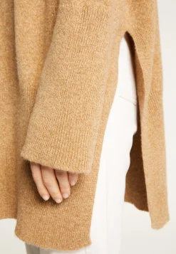 Montagut Pulls-Long pull ample en laine et cachemire - Galice 88-Camel