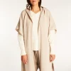 Montagut Pulls-Longue tunique sans manches - Venus 13-Beige moyen