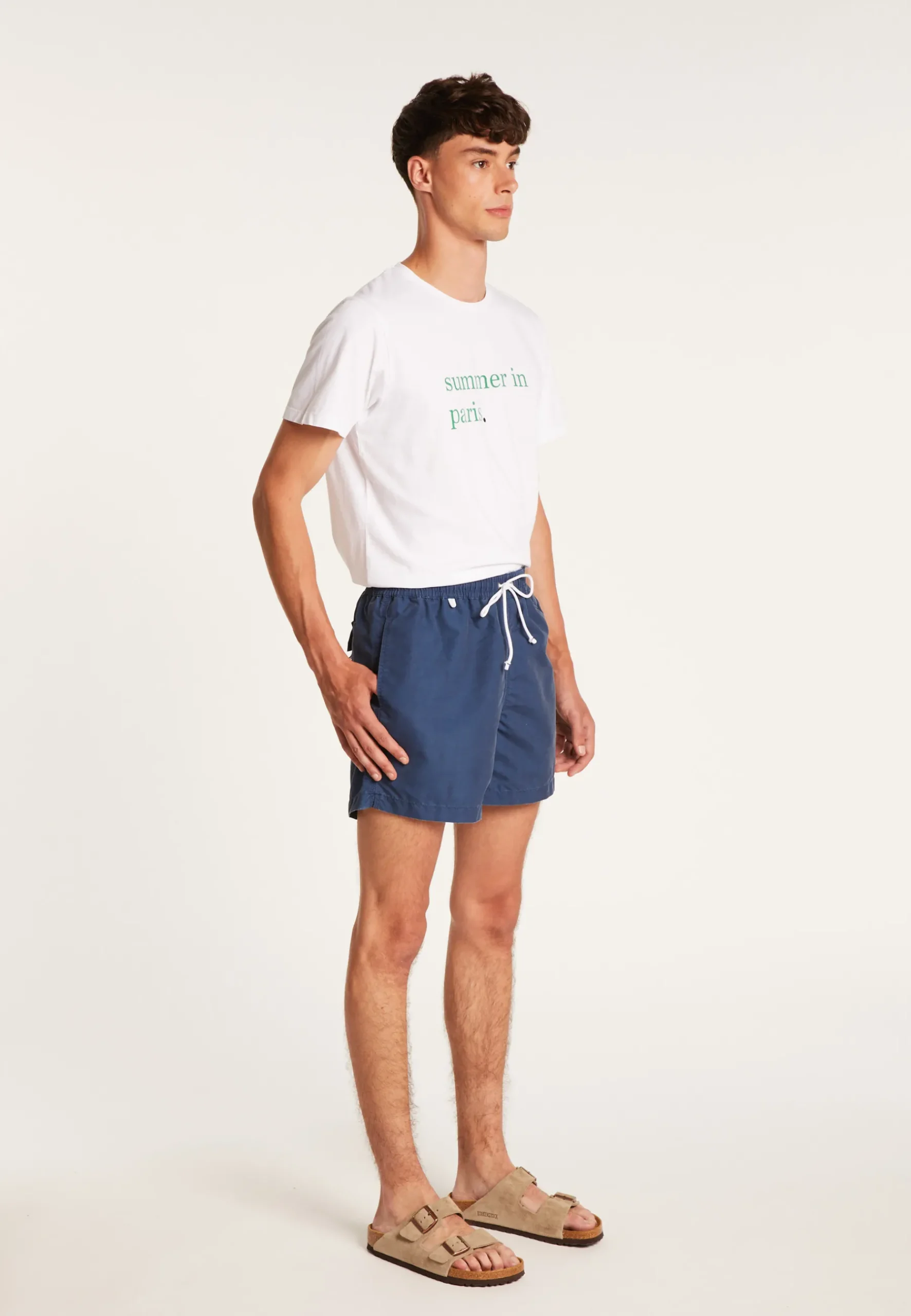 Montagut Pantalons Et Shorts-Maillot de bain homme - Maison x Cuisse de Grenouille 05-Bleu marine