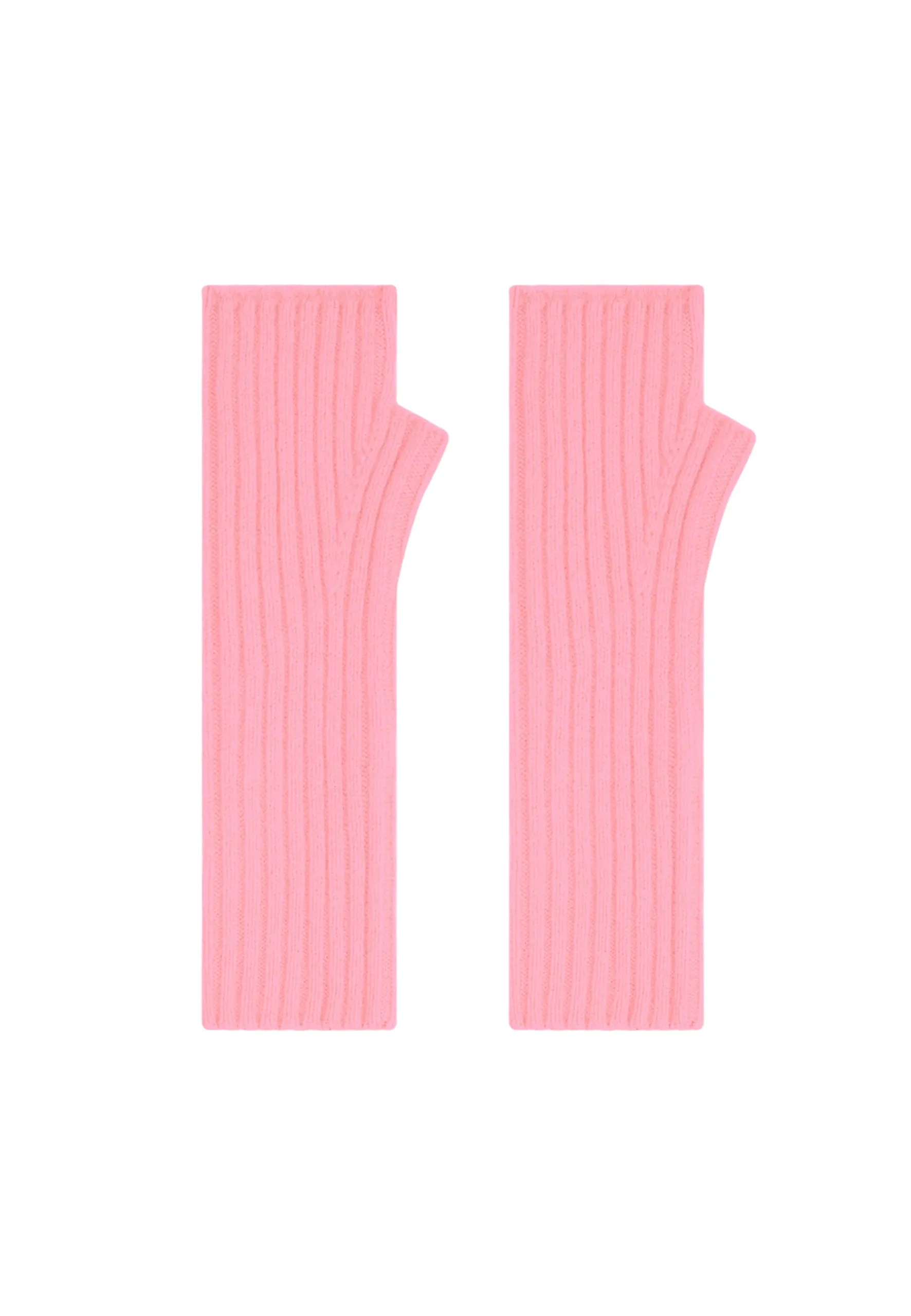 Montagut Accessoires-Mitaines unisexe en cachemire - Lena 91-Fuchsia