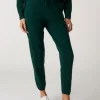 Montagut Les Incontournables-Pantalon à poches en cachemire - Adia 21-Vert foncé