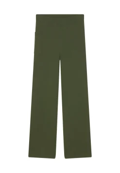 Montagut Pantalons Et Shorts-Pantalon à poches en laine mérinos - Gaetane 83-Kaki