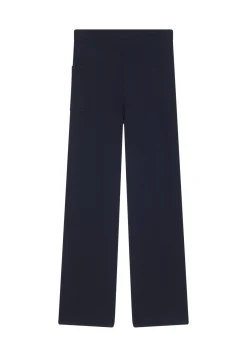 Montagut Pantalons Et Shorts-Pantalon à poches en laine mérinos - Gaetane 05-Bleu marine
