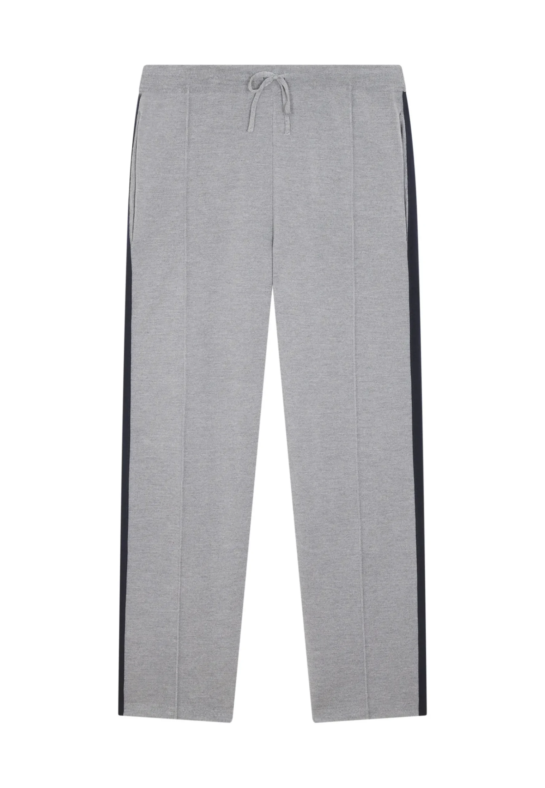 Montagut Pantalons Et Shorts-Pantalon à poches en laine mérinos et Fil Lumière - Franck 09-Gris moyen