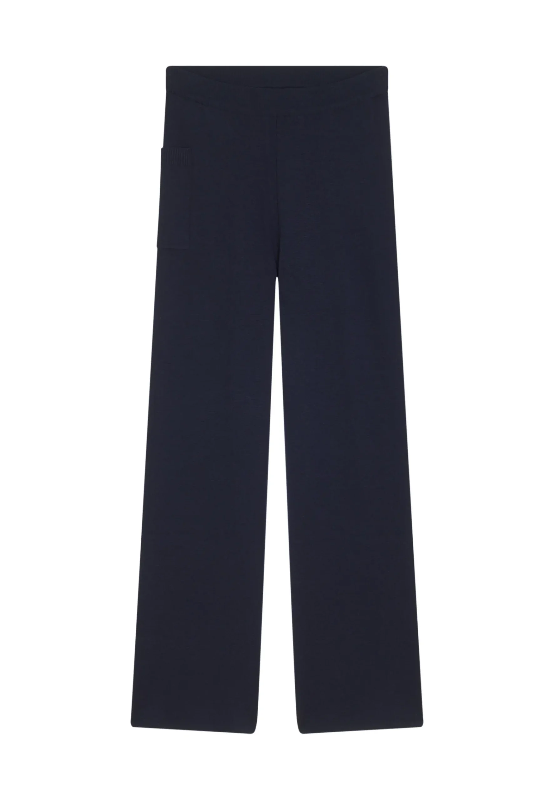 Montagut Pantalons Et Shorts-Pantalon à poches en laine mérinos - Gaetane 05-Bleu marine