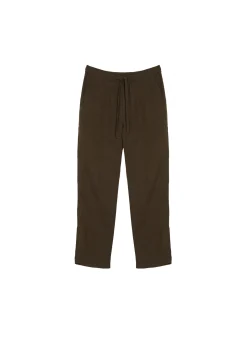 Montagut Pantalons Et Shorts-Pantalon casual en lin - Toscane 83-Kaki