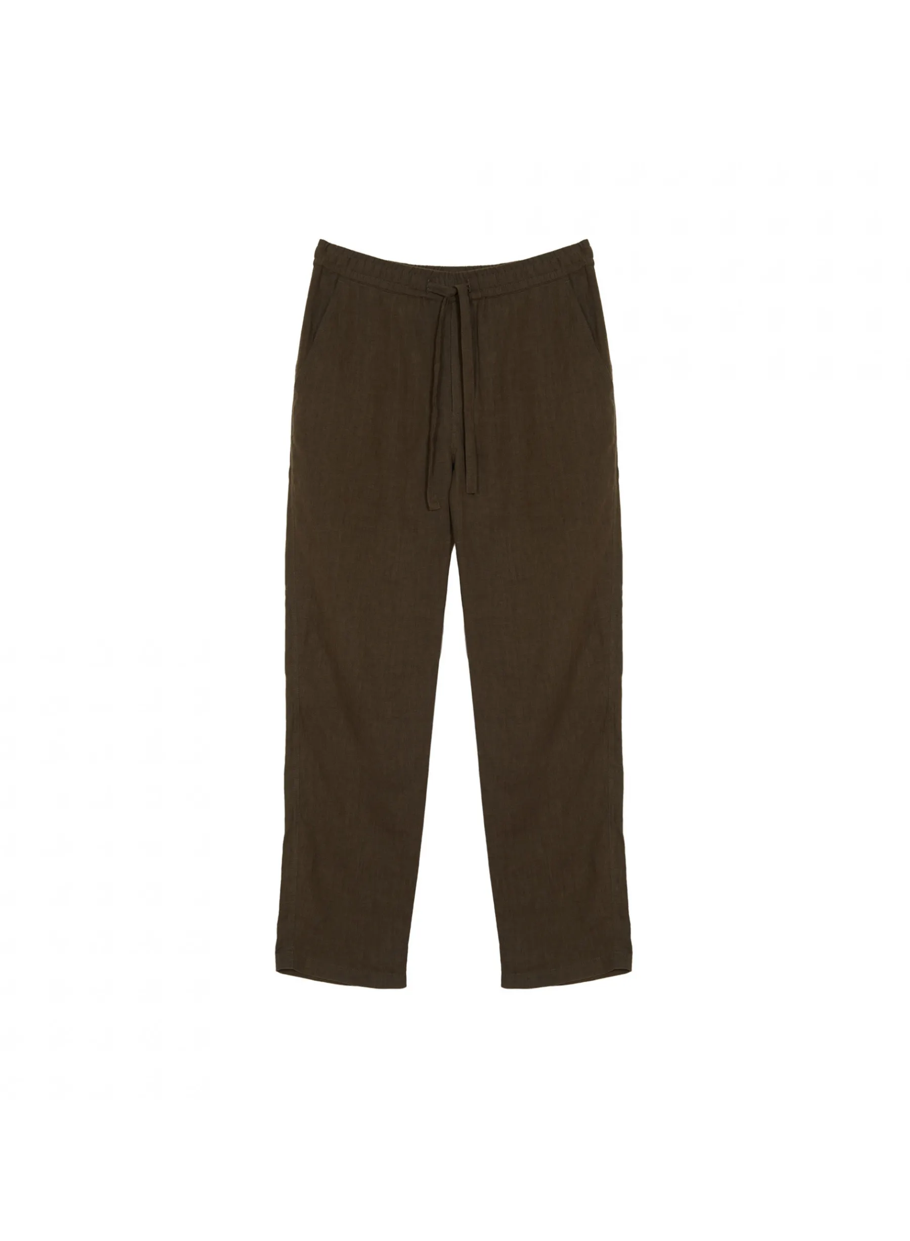 Montagut Pantalons Et Shorts-Pantalon casual en lin - Toscane 83-Kaki