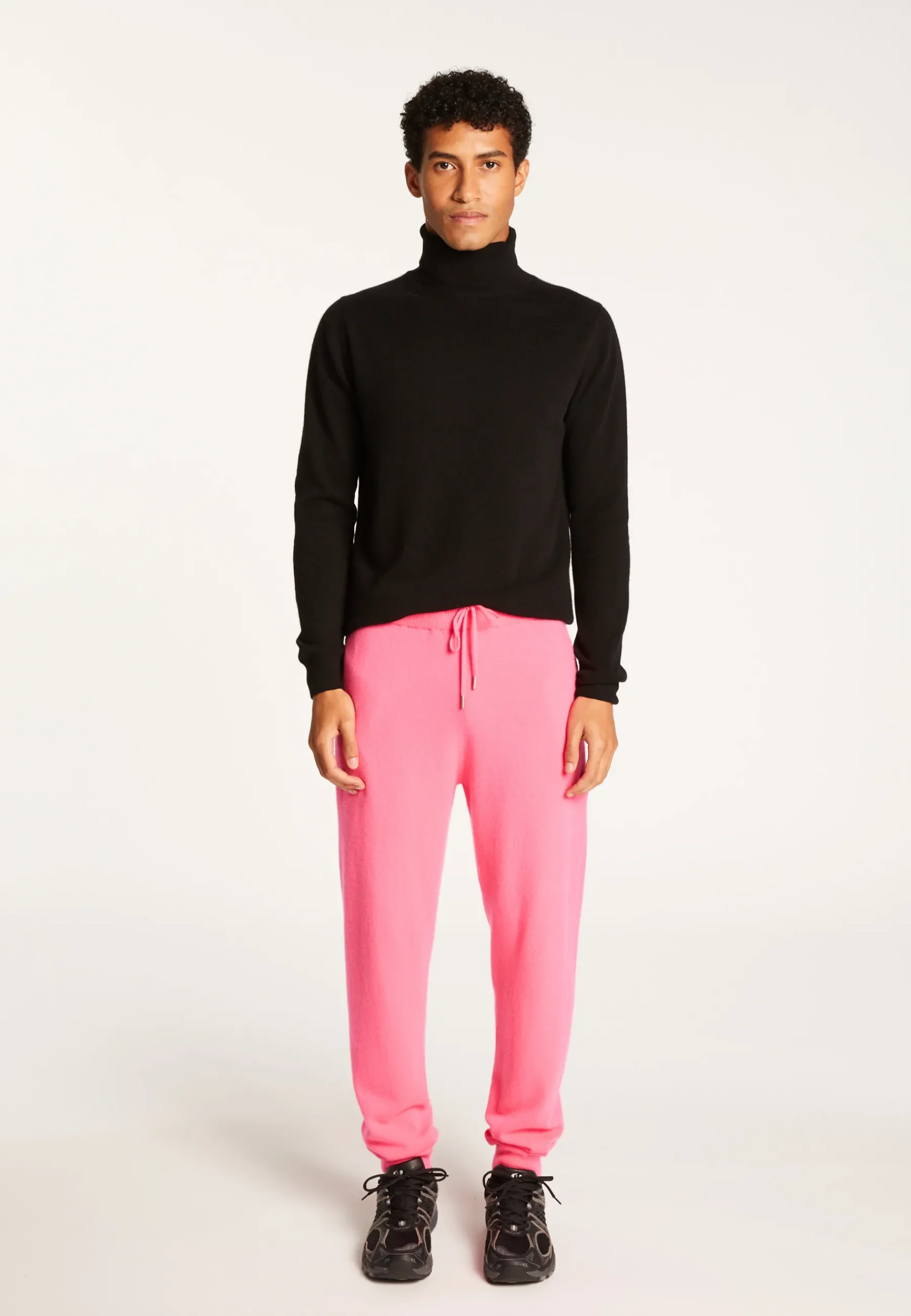 Montagut Pantalons Et Shorts-Pantalon en cachemire - Emery 91-Fuchsia