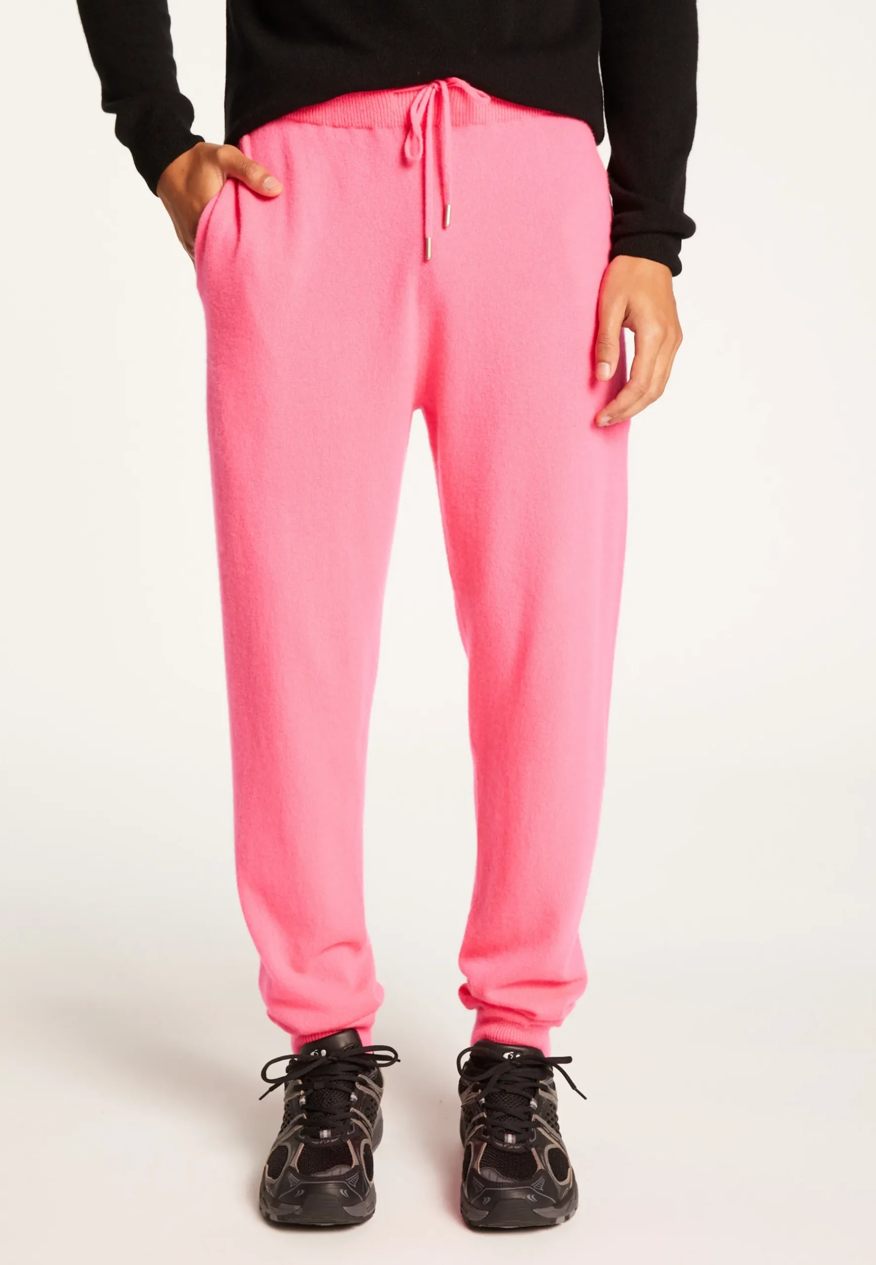 Montagut Pantalons Et Shorts-Pantalon en cachemire - Emery 91-Fuchsia