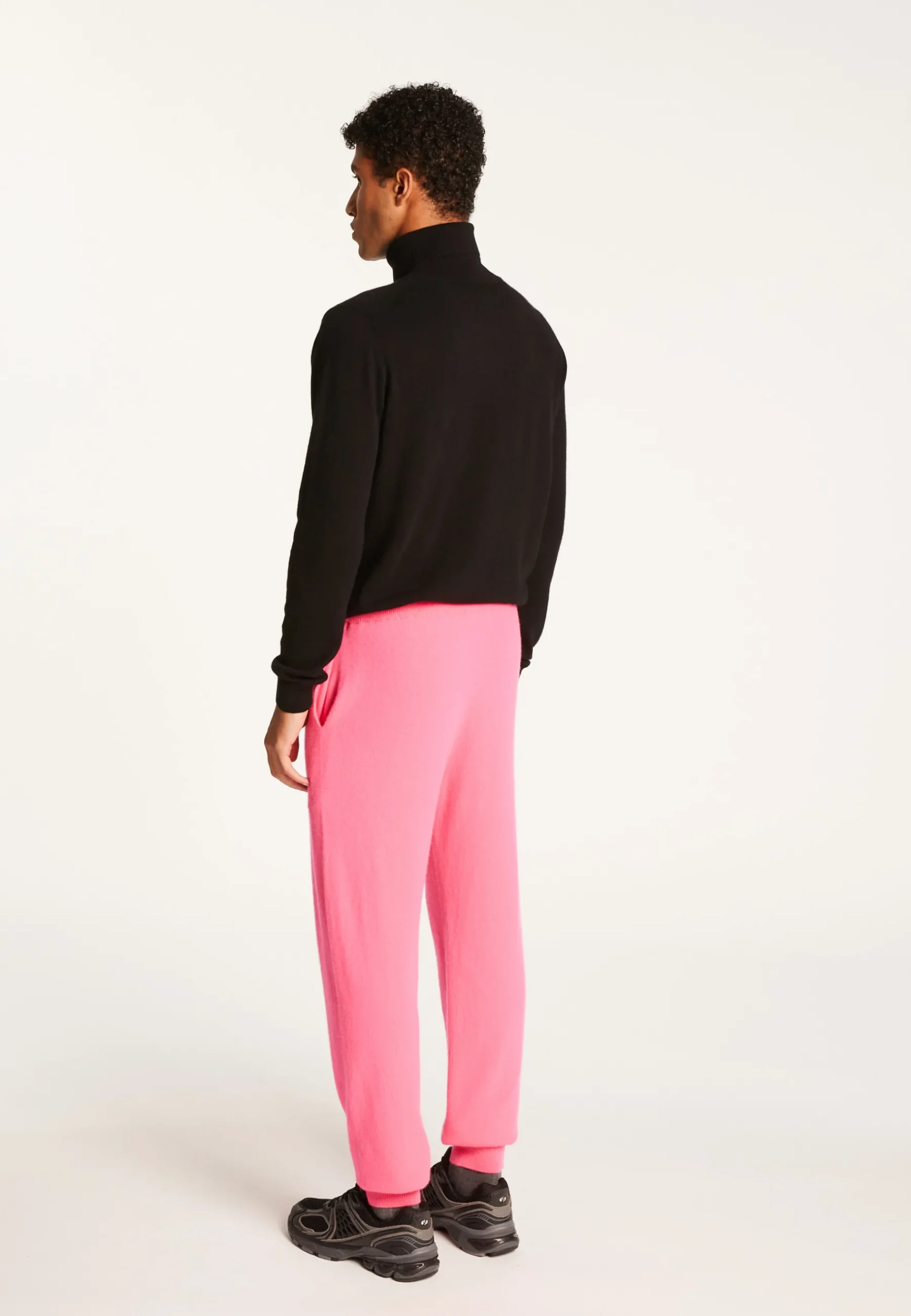 Montagut Pantalons Et Shorts-Pantalon en cachemire - Emery 91-Fuchsia