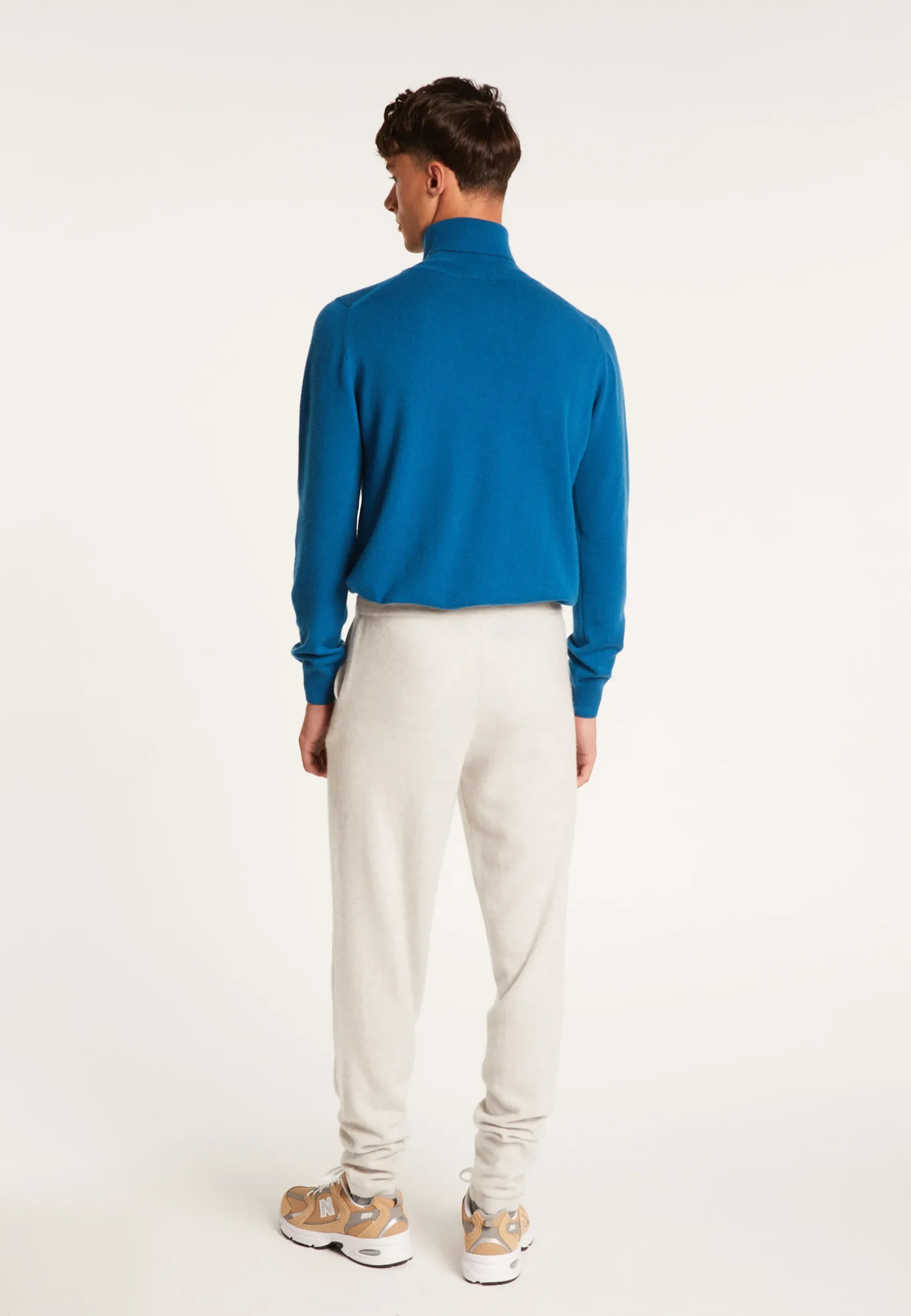 Montagut Pantalons Et Shorts-Pantalon en cachemire - Harvey 81-Gris pale