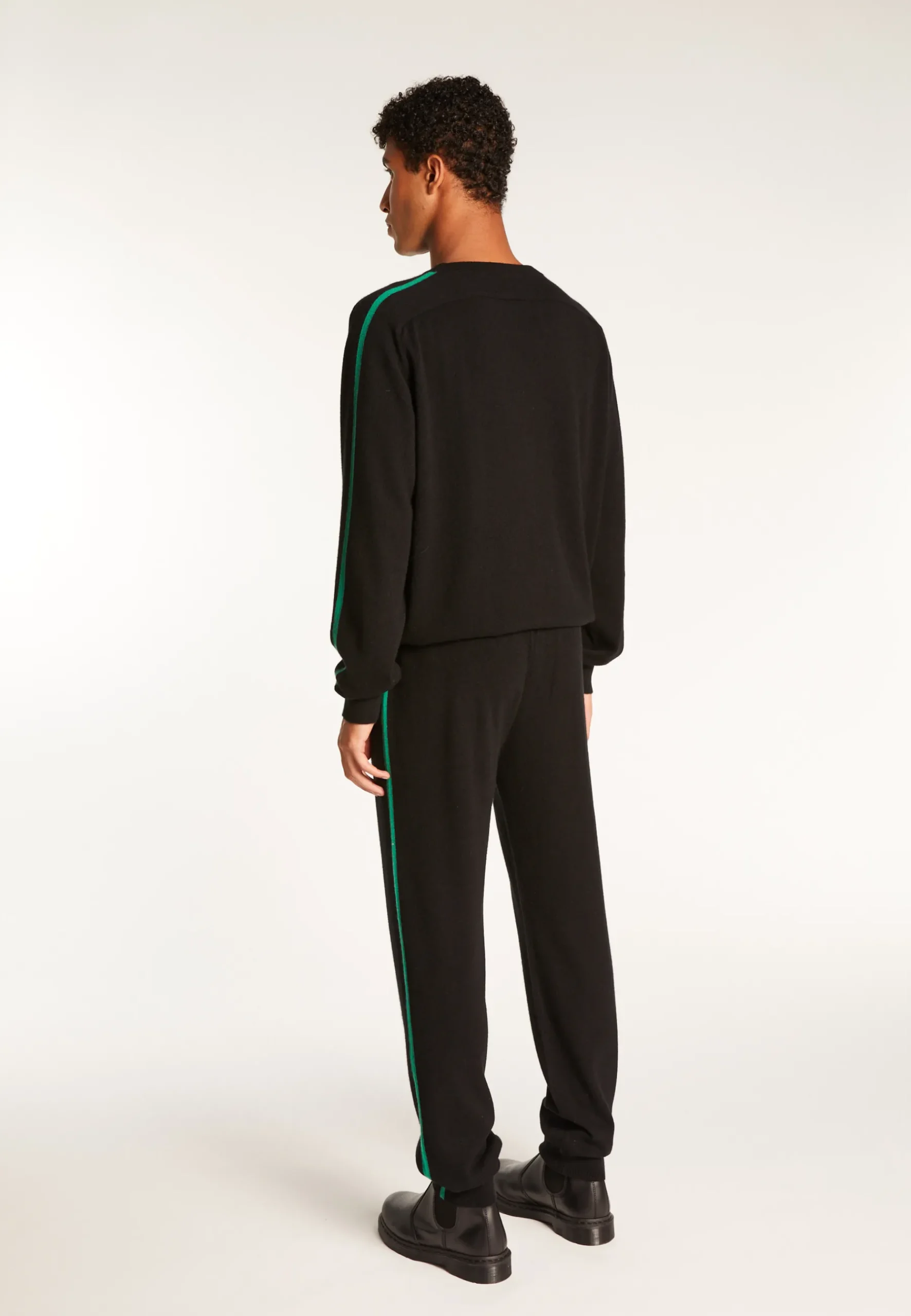 Montagut Pantalons Et Shorts-Pantalon en cachemire - Tullio 01-Noir